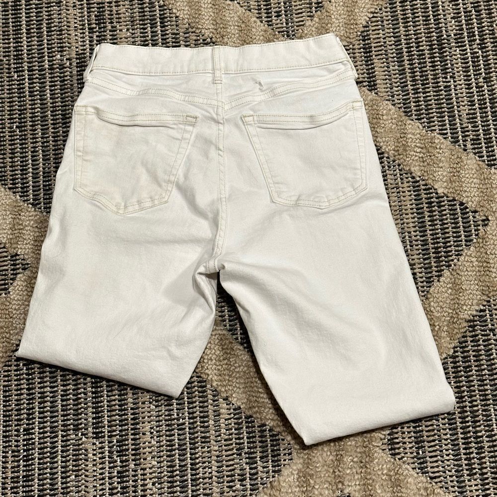 Topshop White Jamie High-Waist Skinny Jeans Size 30 Tall - Picture 9 of 13